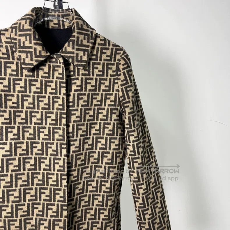 Fendi Fendi Classic reversible coat Size 4XL / US 24-26 - 3 Thumbnail