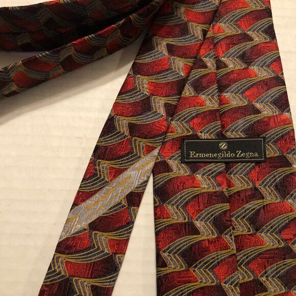 Ermenegildo Zegna ERMENEGILDO Zegna men's new silk tie 3 3/4" X 60" Size ONE SIZE - 2 Thumbnail