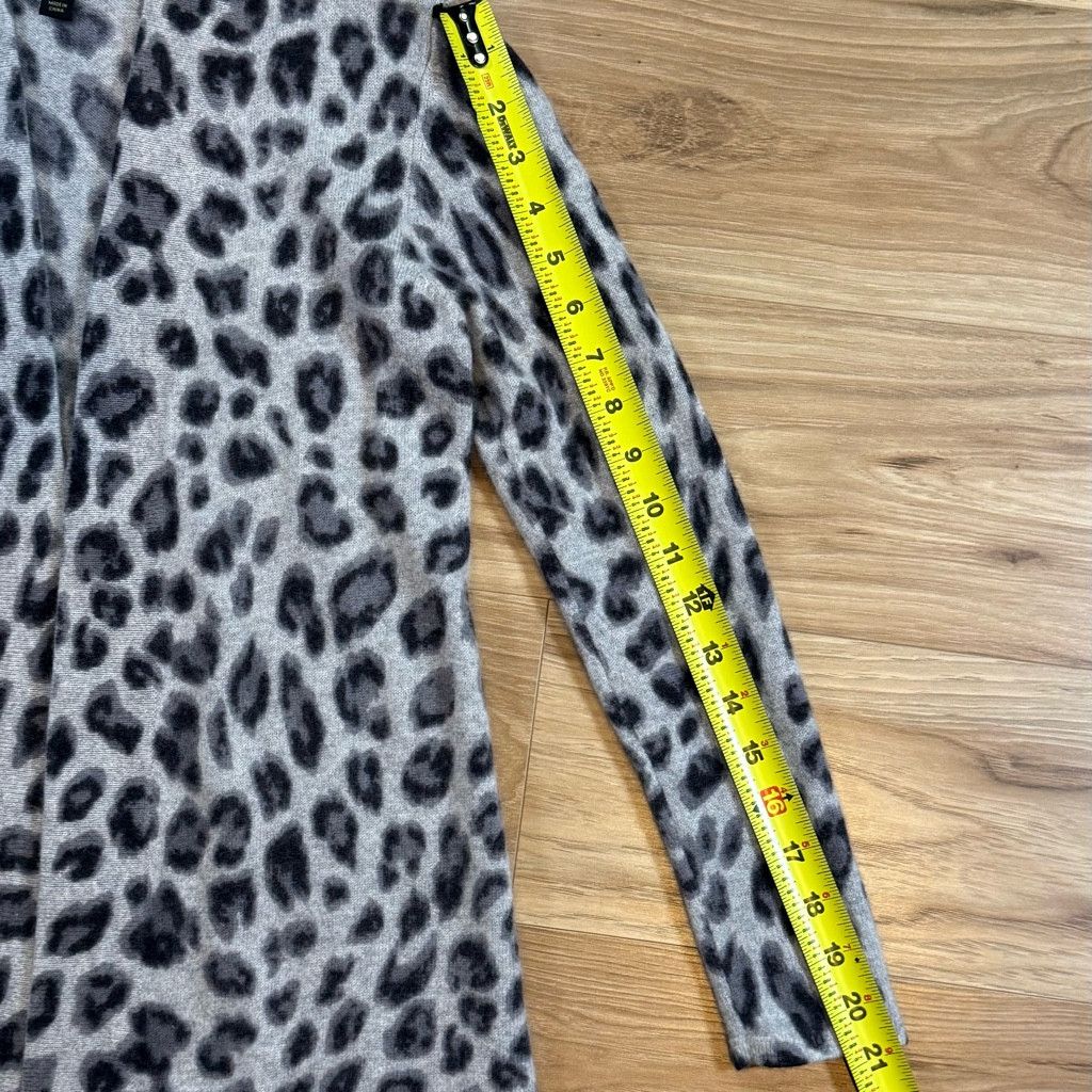 Other Charter Club Women’s XS Cashmere Leopard Cardigan Repaired Size XXS / US 00 / IT 34 - 6 Thumbnail