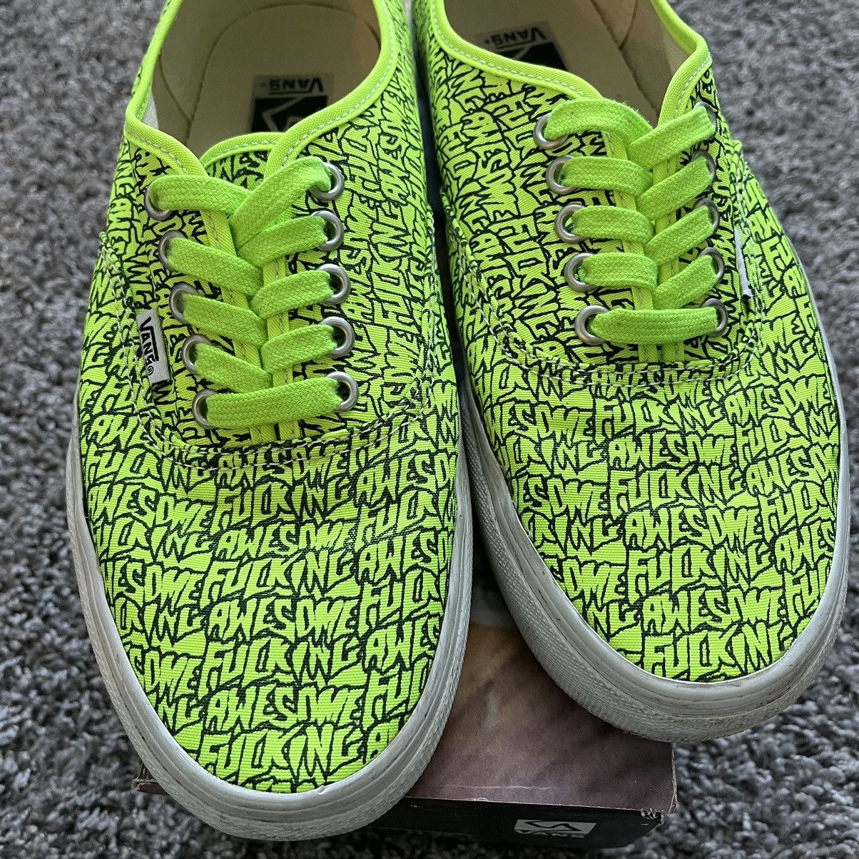 Fucking Awesome × Supreme × Vans OG Fucking Awesome Vans Authentic All Over Print Size 9 Size US 9 / EU 42 - 2 Thumbnail