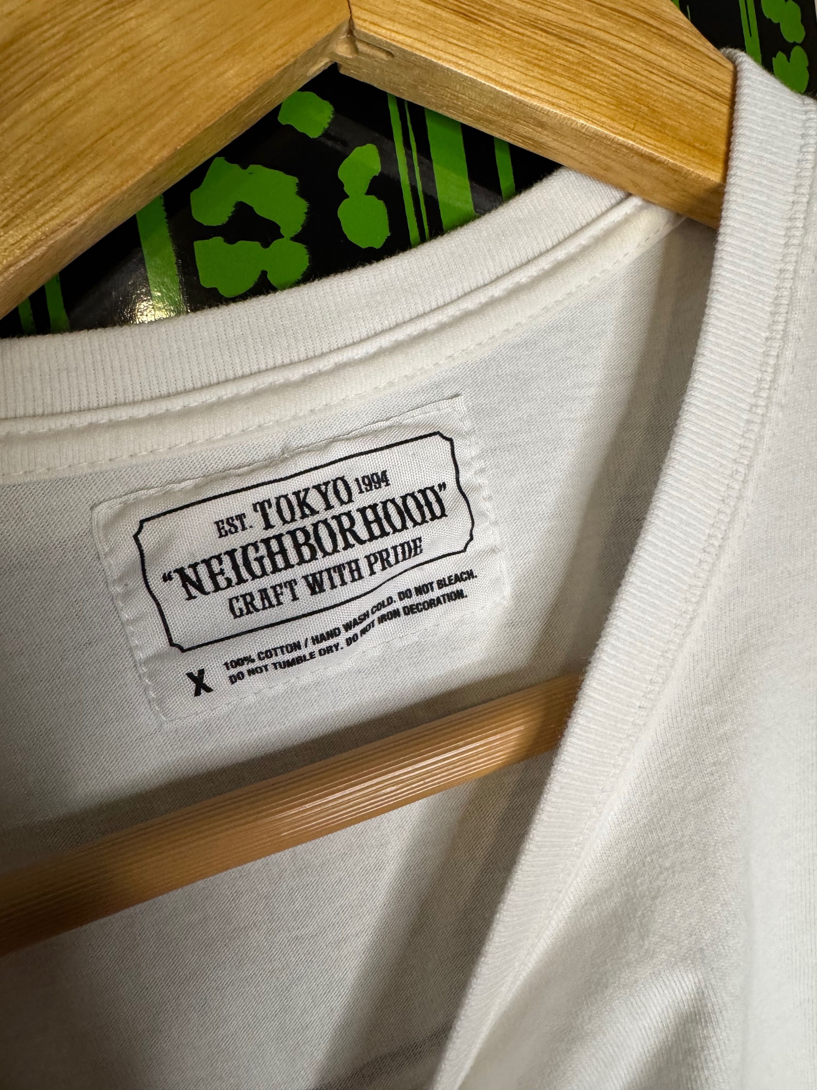 FUCT × Neighborhood Neighborhood x Fuct SSDD "Artificial Paradise" White T-shirt Size US L / EU 52-54 / 3 - 2 Thumbnail