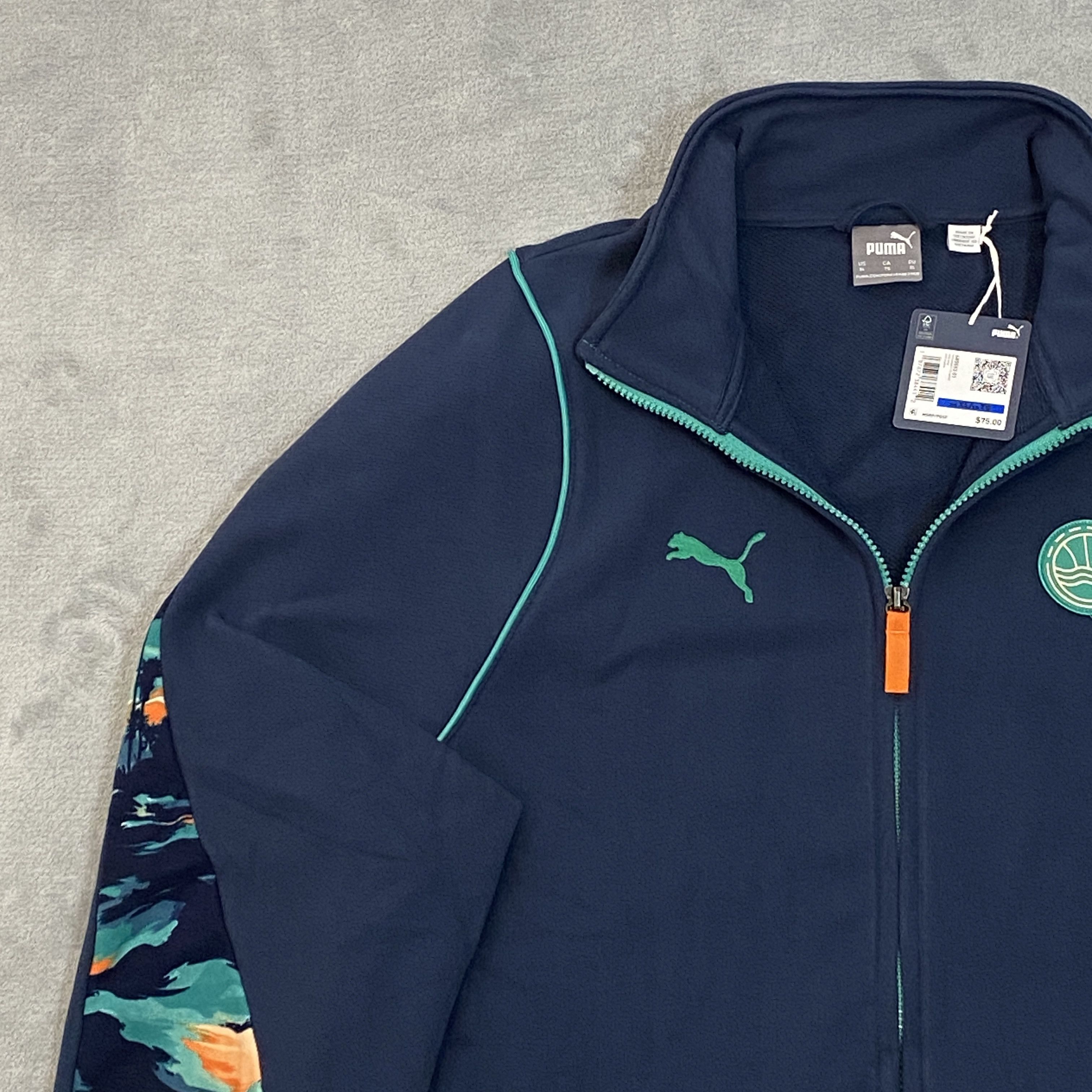 Puma VENICEBALL T-73 Training Jacket XL Graphic Zip HOOP HUNTER Size US XL / EU 56 / 4 - 5 Thumbnail