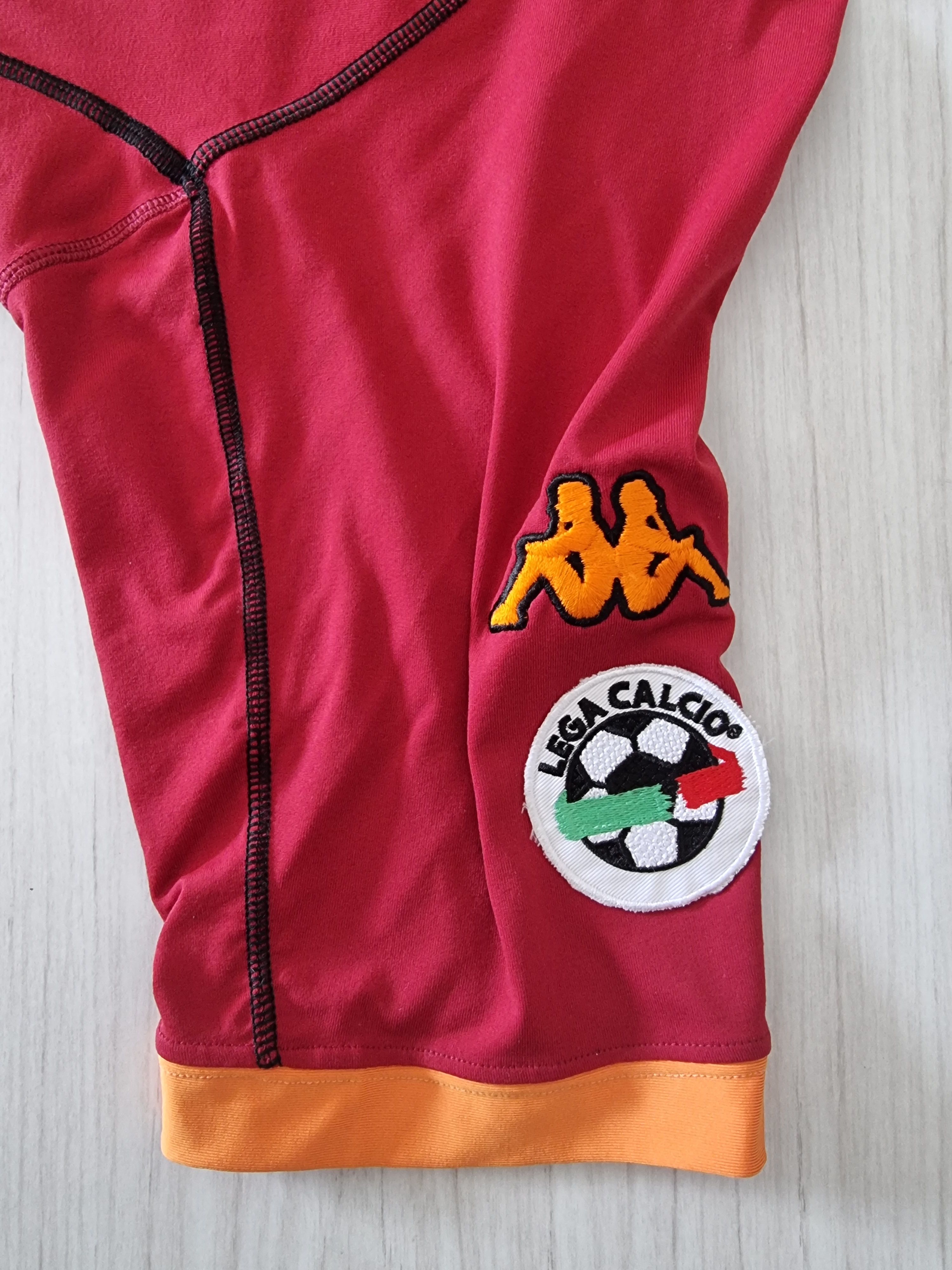 Kappa AS Roma 2001/02 Home Jersey S/S Totti 10 Kappa Kombat Large Size US L / EU 52-54 / 3 - 7 Thumbnail