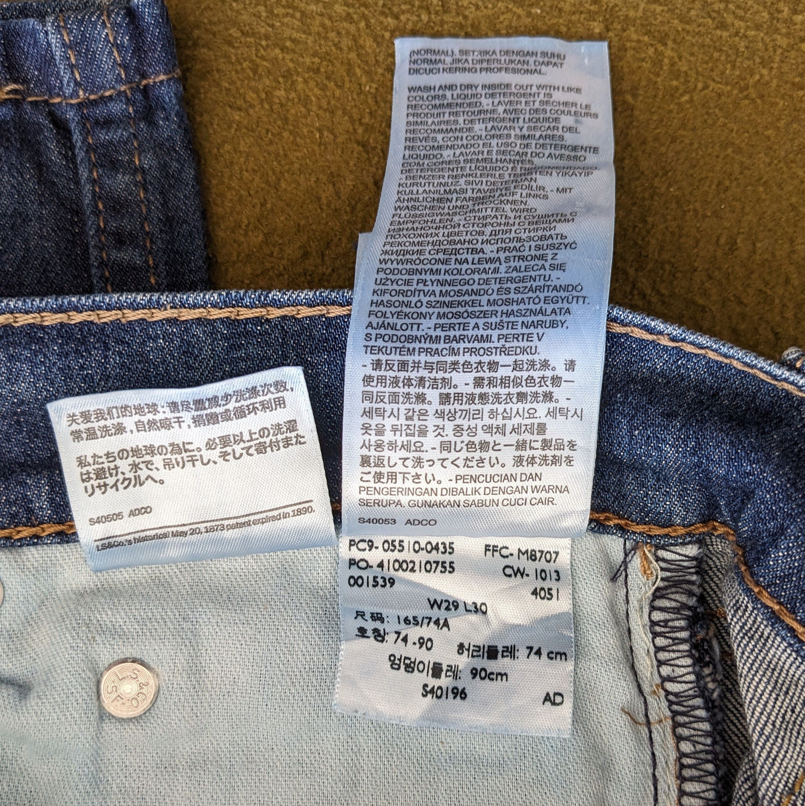 Vintage Vintage Levi's Strauss Co American Brand Jeans Size US 29 - 14 Thumbnail