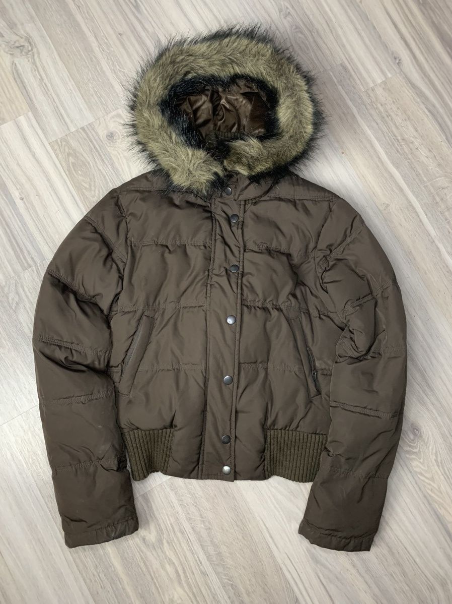 If Six Was Nine Y2K faux fur hood Vintage Jacket LGB if6was9 Goa style Size US S / EU 44-46 / 1 - 3 Thumbnail