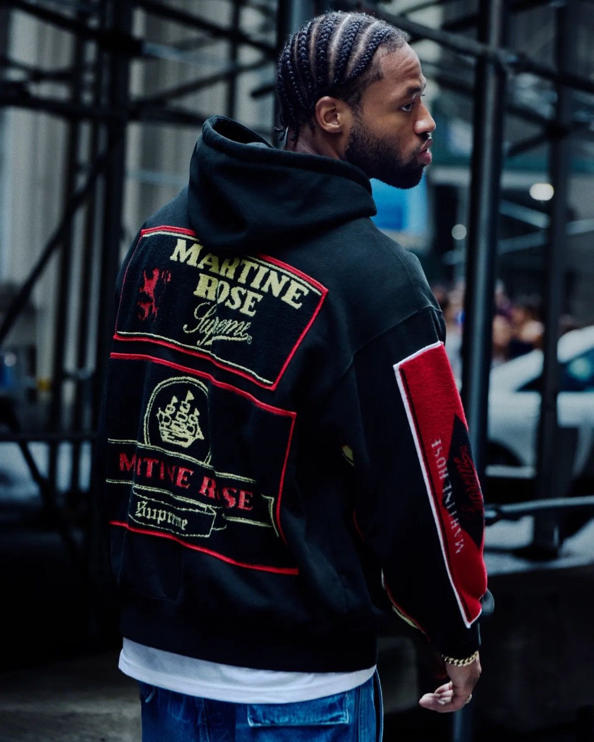 Martine Rose × Supreme Supreme Martine Rose Towel Zip Up Hooded  