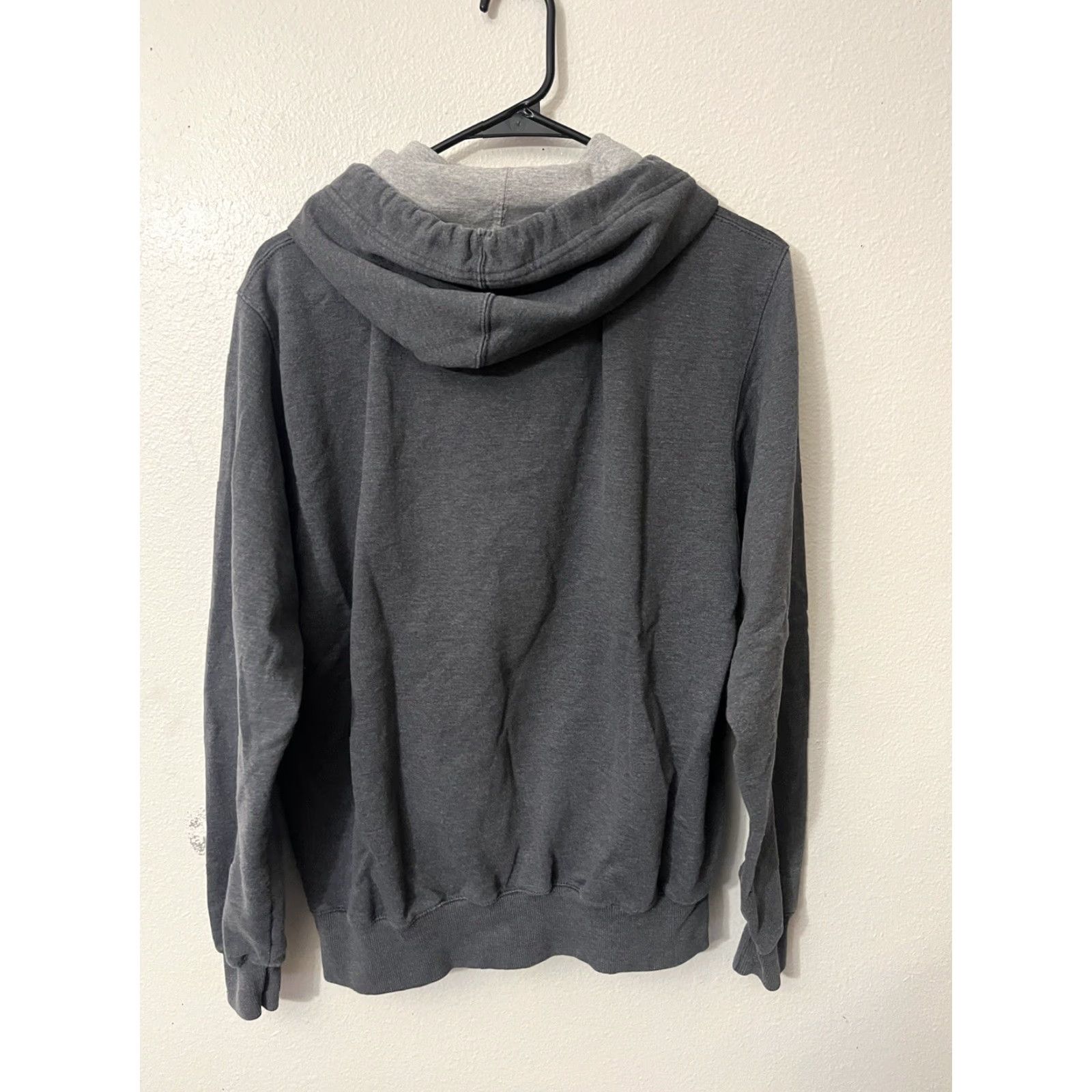 Champion Champion Powerblend Hoodie Men M Gray Solid Fleece Hooded Pullover Crew Neck Pouch Logo Gym Training Mens Size US M / EU 48-50 / 2 - 3 Thumbnail