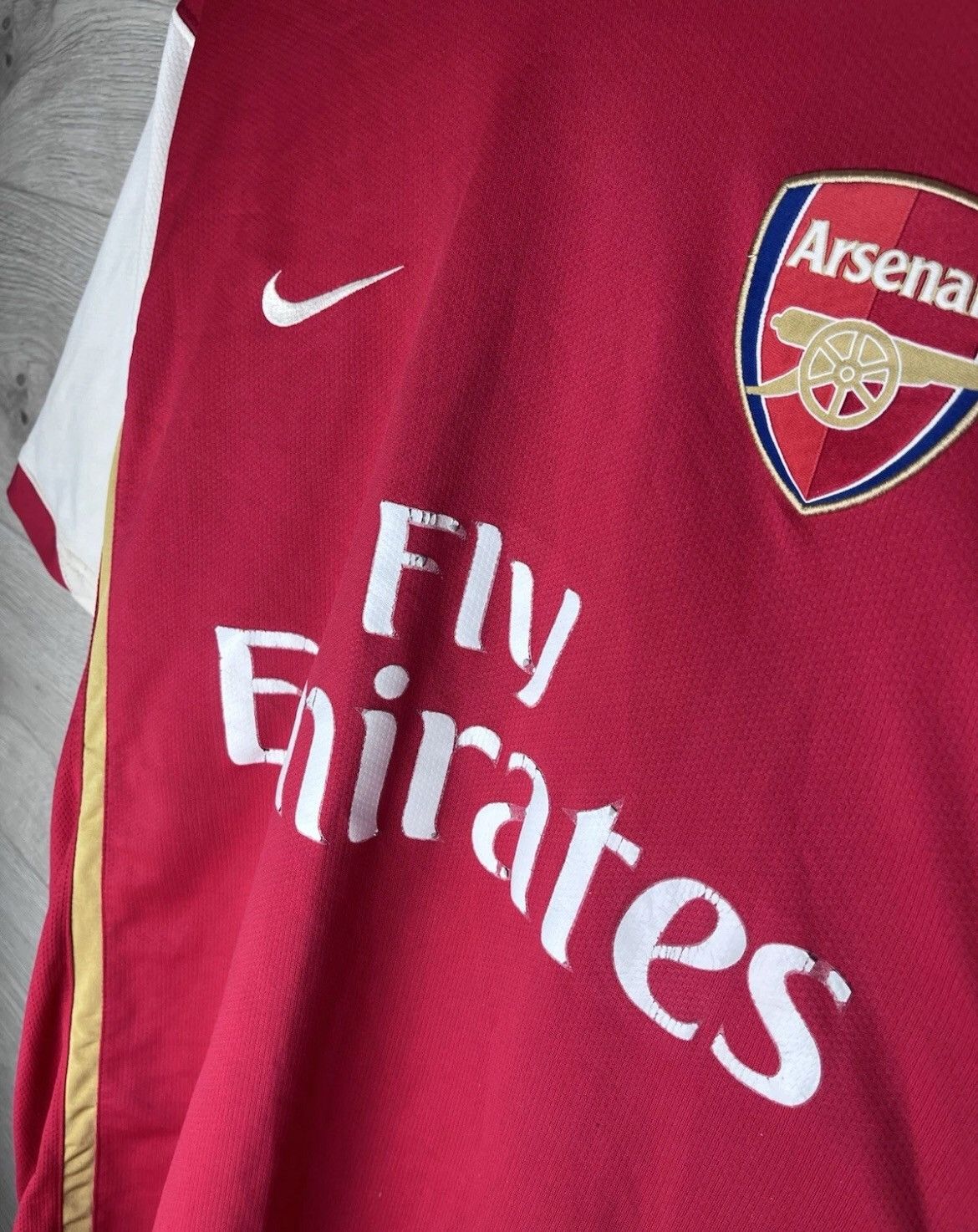 Nike Vintage men's soccer jersey Nike Fc Arsenal size M drill Size US M / EU 48-50 / 2 - 7 Thumbnail