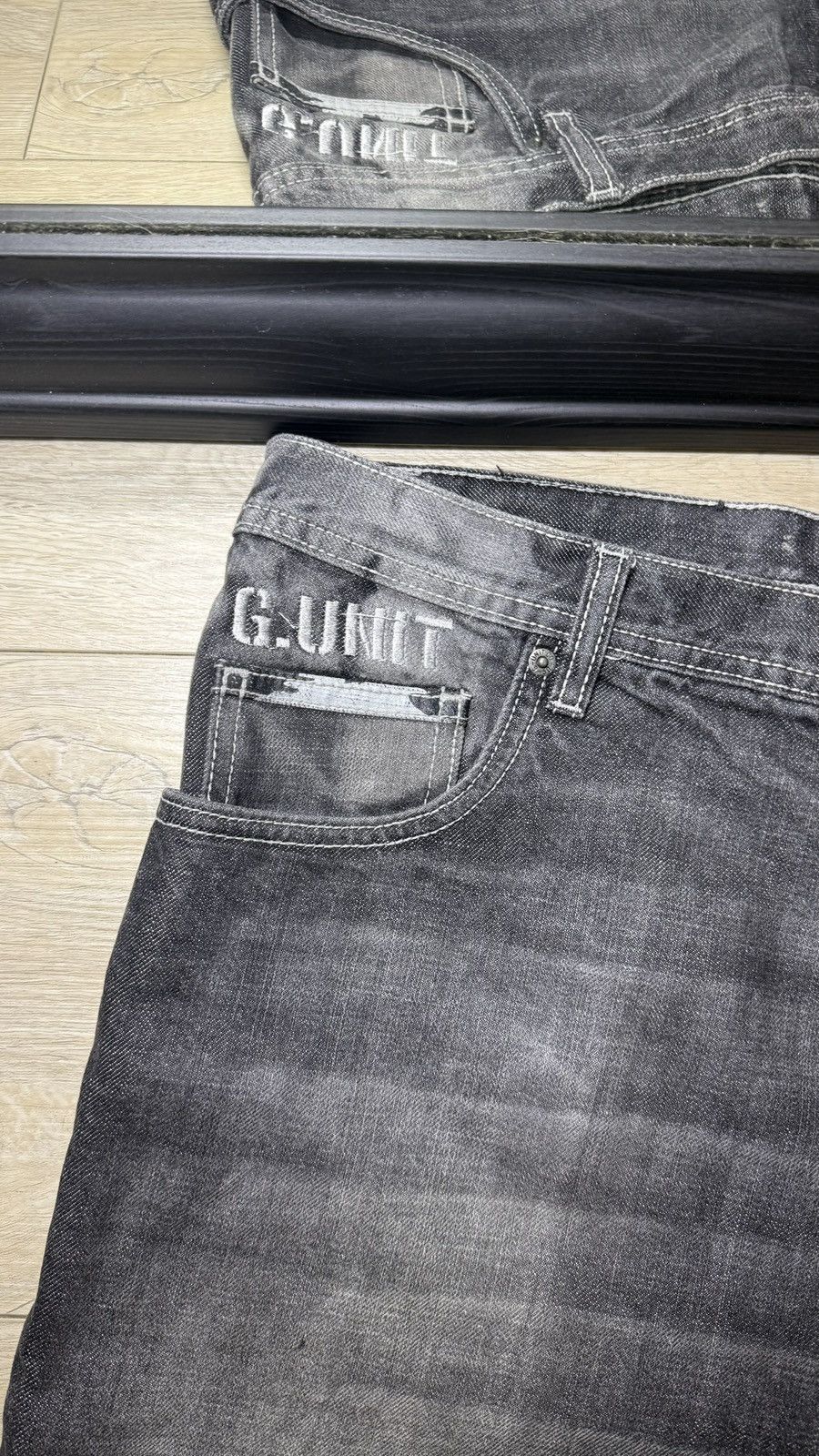 G-Unit Y2K 2000s G-Unit Embroidered Star Camouflage Patch Jorts Size US 38 / EU 54 - 5 Thumbnail
