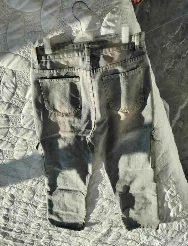 VIBE Light Blue Vintage Relaxed Jeans Size US 30 / EU 46 - 4 Thumbnail