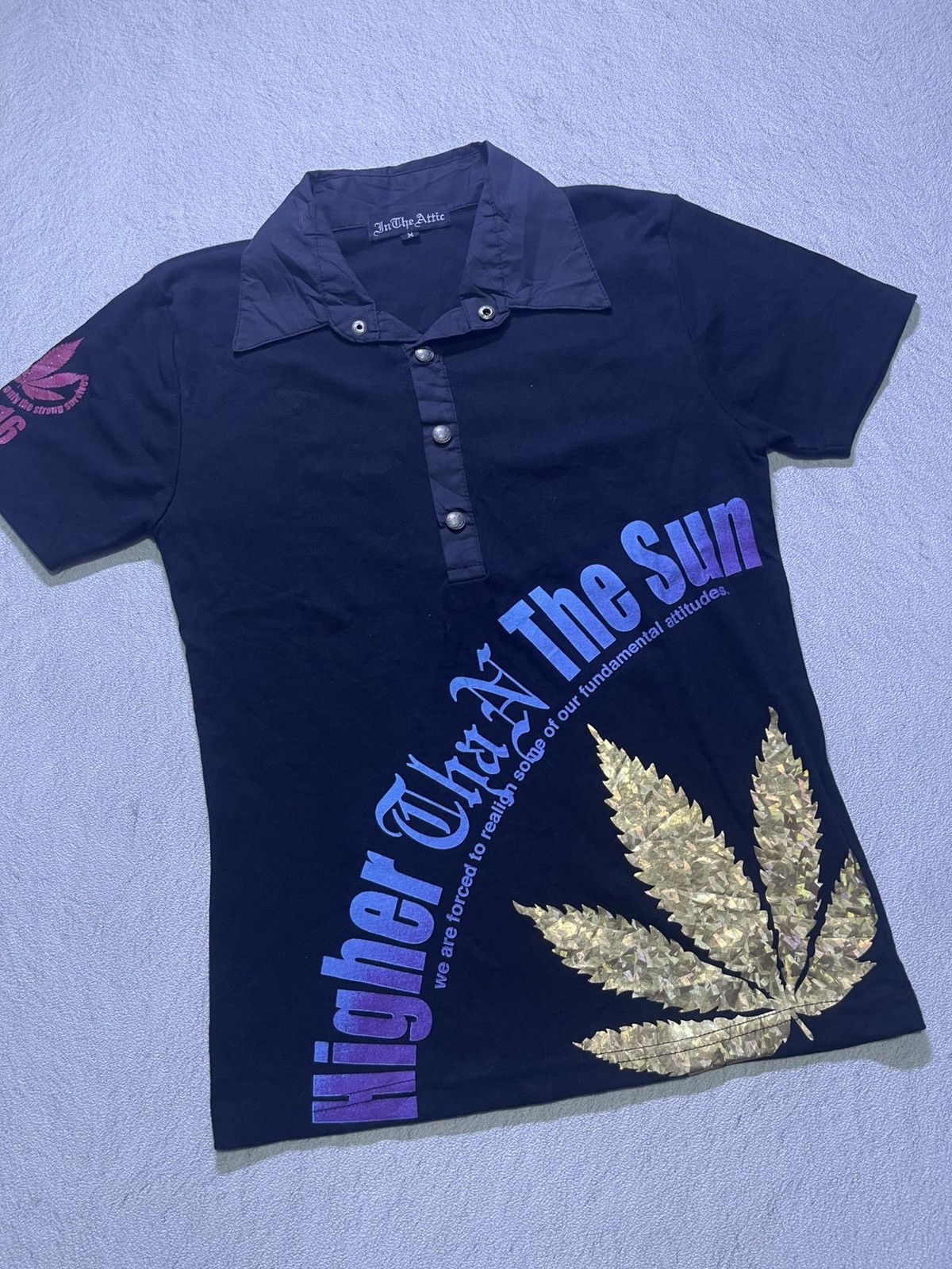Japanese Brand Y2K IN THE ATTIC short sleeve tshirt Size US S / EU 44-46 / 1 - 2 Thumbnail