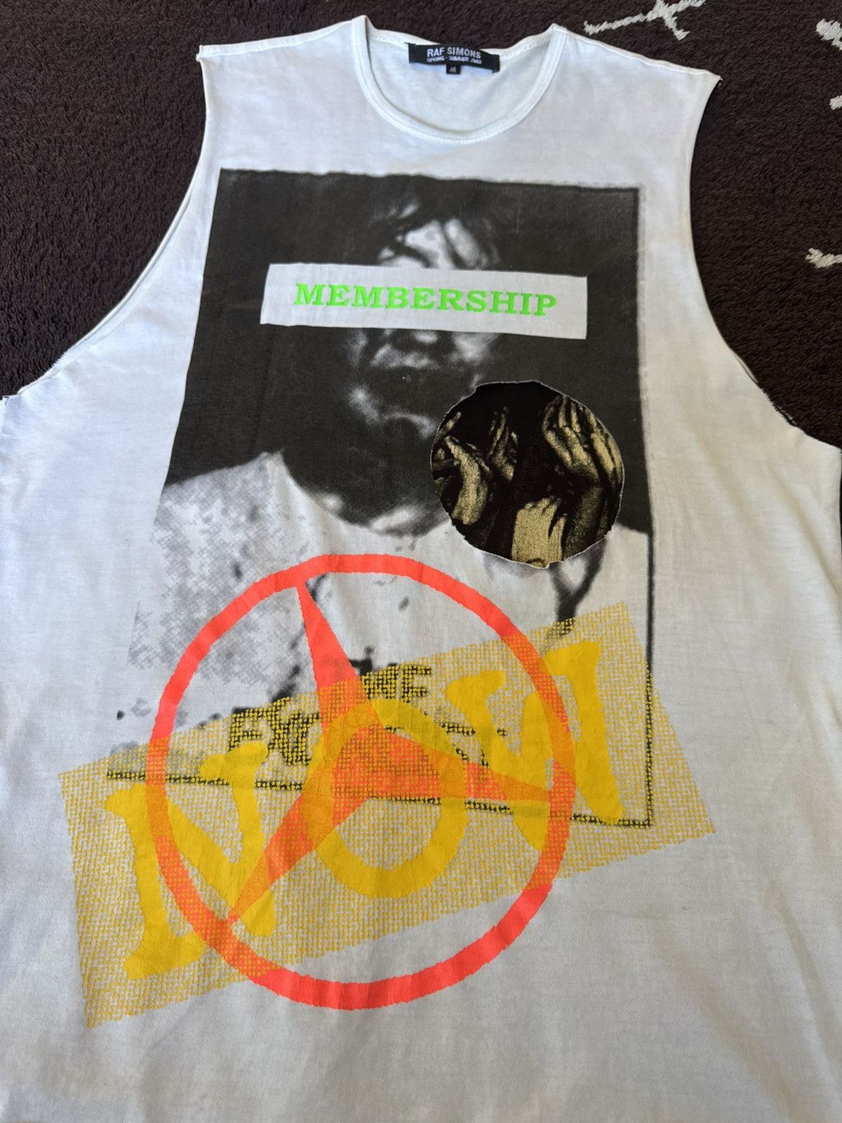 Raf Simons Raf Simons SS03 Consumed tank top Size US L / EU 52-54 / 3 - 2 Thumbnail