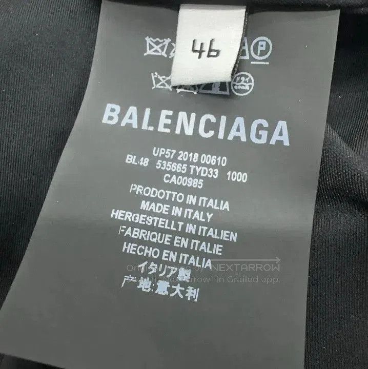 Balenciaga Balenciaga Black Logo Embroidered Puffer Jacket. Size US L / EU 52-54 / 3 - 5 Thumbnail