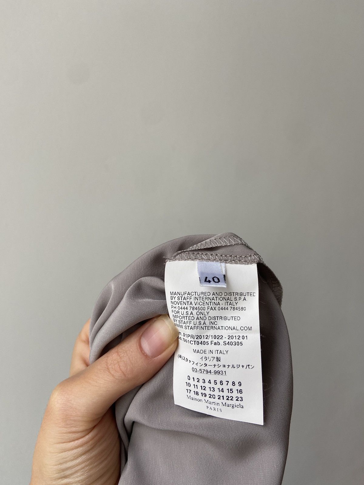 Maison Margiela Maison Margiela beige top / tunic Size S / US 4 / IT 40 - 10 Thumbnail