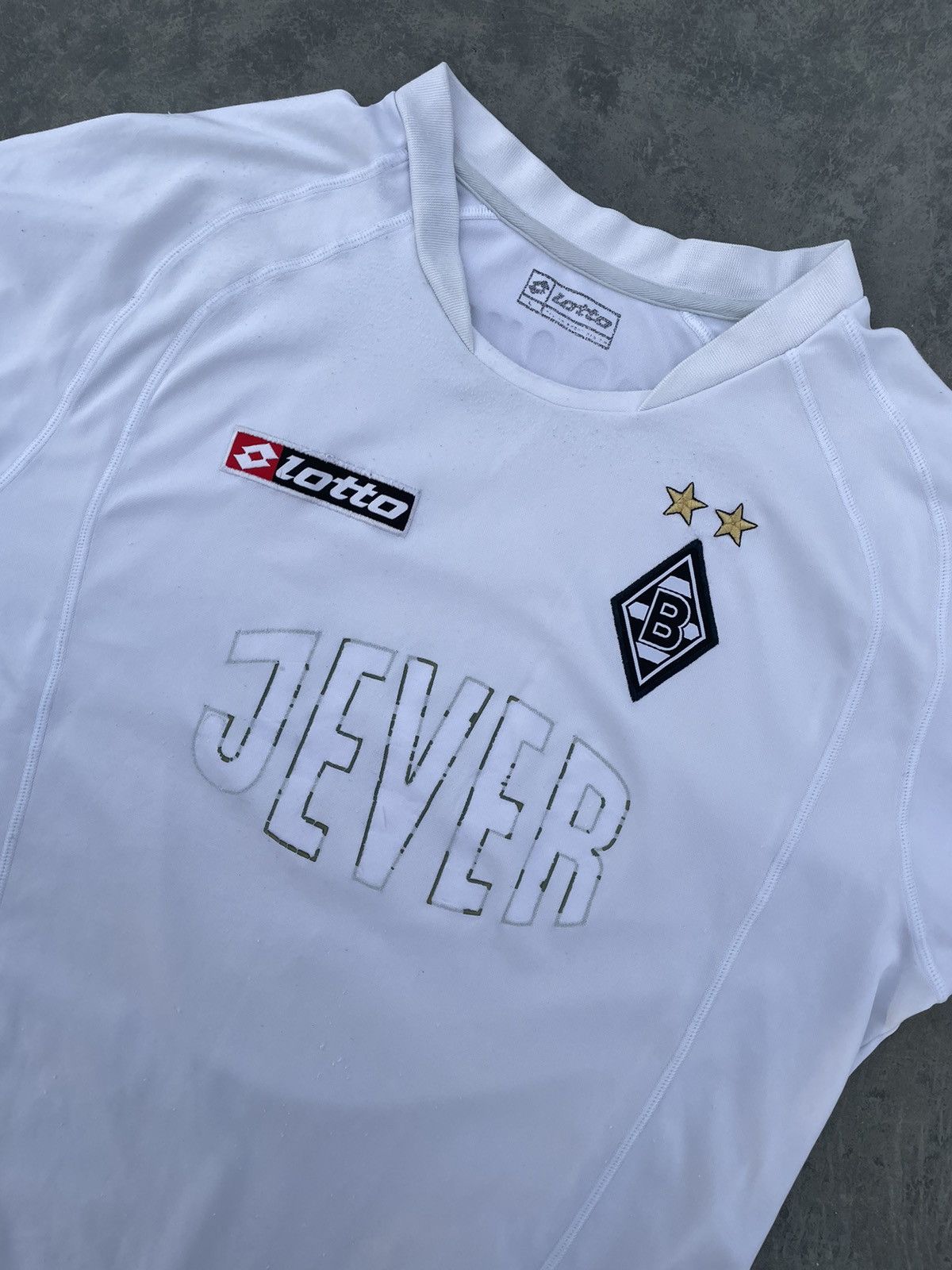 Lotto Sport 2003 Borussia Monchengladbach 5 Van Kerckhoven Soccer Jersey Size US M / EU 48-50 / 2 - 4 Thumbnail