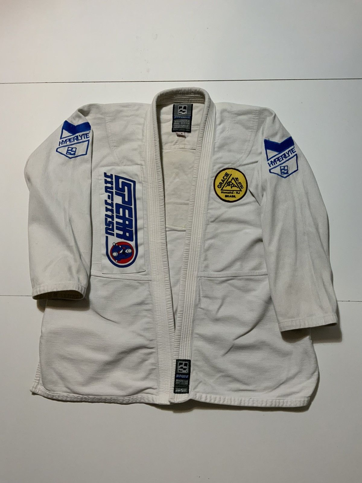 Other Hyperfly Gracie Jiu Jitsu Humaita Brazil Gi Kimono Jacket Size US L / EU 52-54 / 3 - 2 Thumbnail