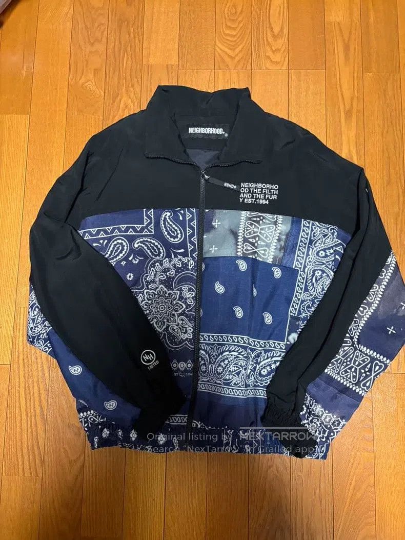 Neighborhood Neighborhood Cashew Flower Pattern Jacket Size US S / EU 44-46 / 1 - 1 Thumbnail