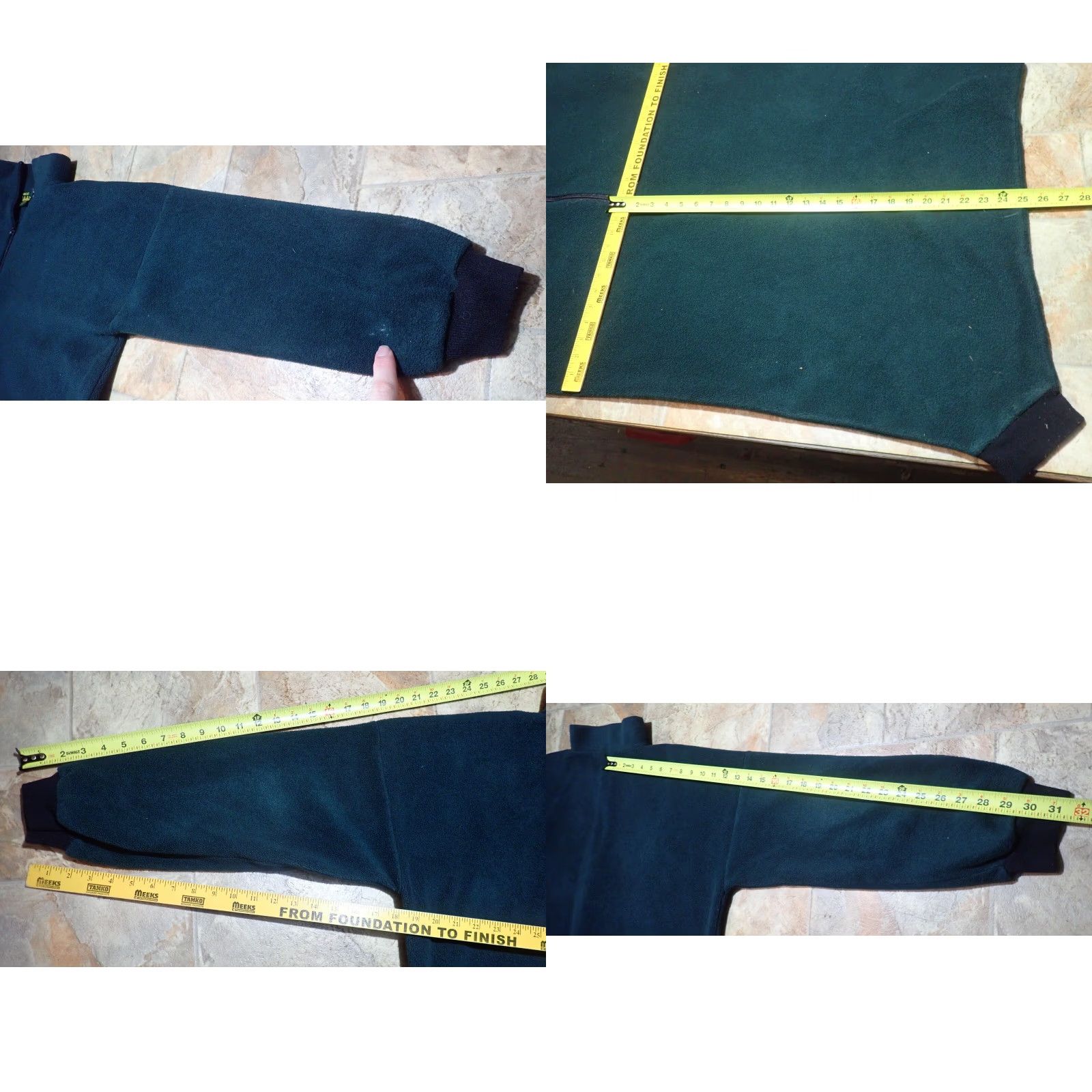 Vintage VINTAGE Cabela's Full Body Sleep Sack One Size Men's Green Fleece Pajama Zip Up Pocketed USA Made Size US M / EU 48-50 / 2 - 8 Thumbnail