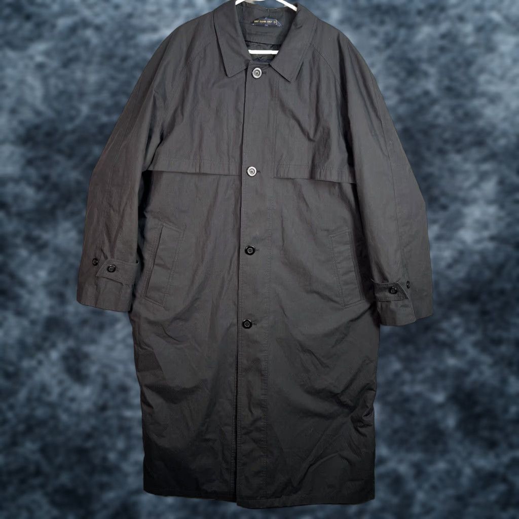 Chaps Vintage 90s Chaps Ralph Lauren Fleece Lined Rain Jacket Coat Womens 42L Black Size M / US 6-8 / IT 42-44 - 1 Thumbnail