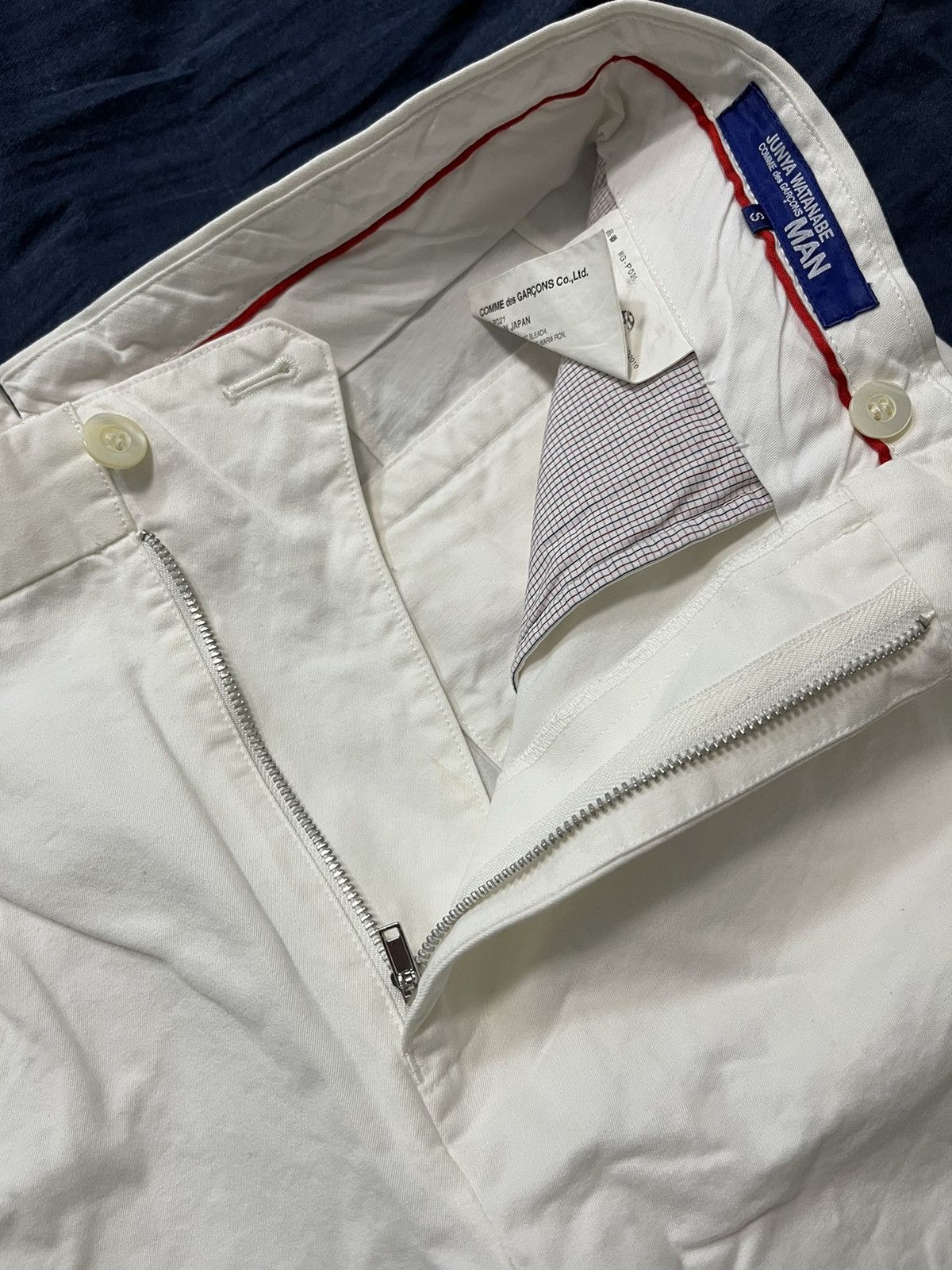 Junya Watanabe Comme des garçons junya watanabe man white shorts Size US 31 - 4 Thumbnail