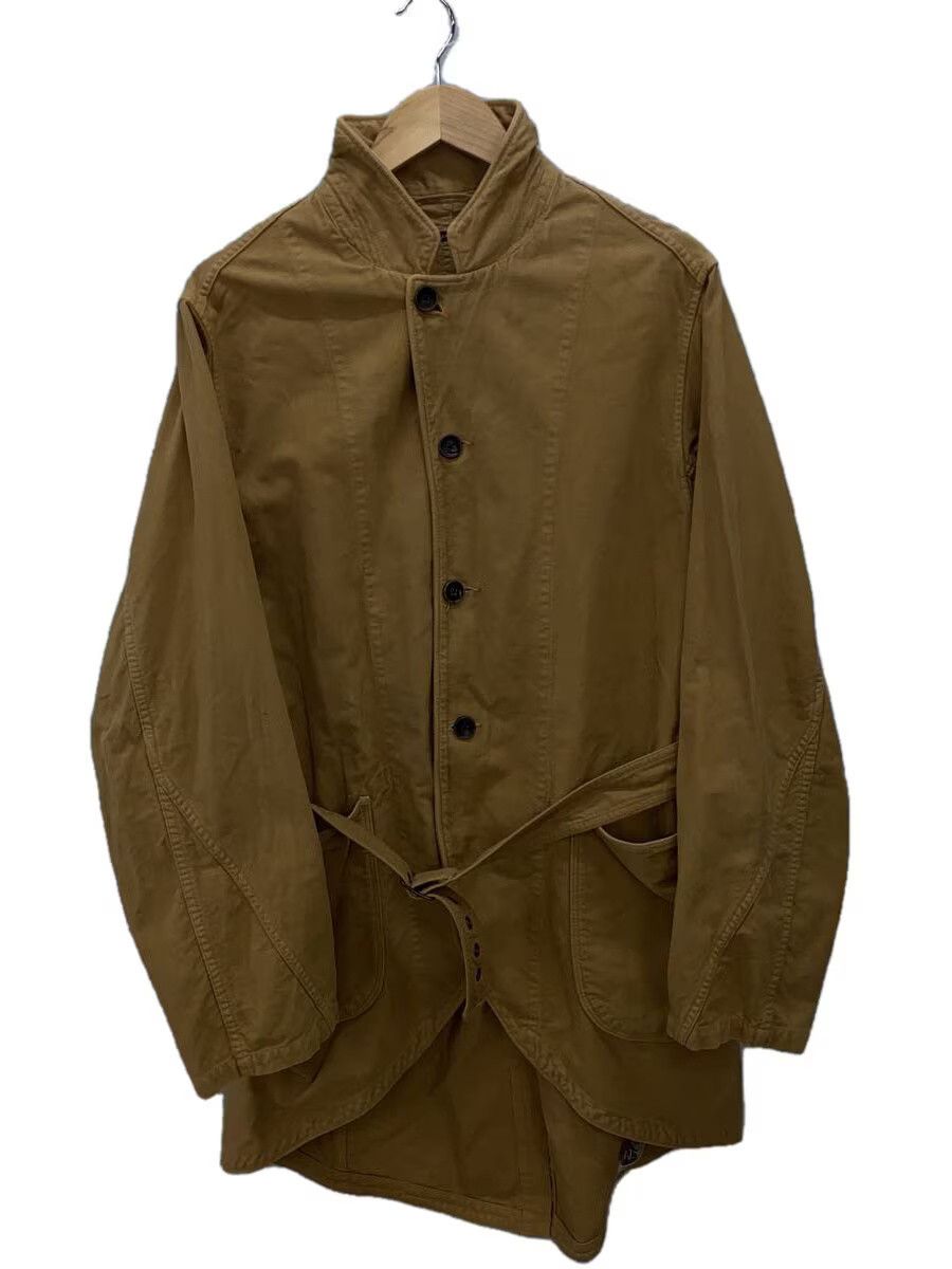Kapital Kapital Katsuragi Brushed Cotton Coat Beige Size US L / EU 52-54 / 3 - 1 Thumbnail