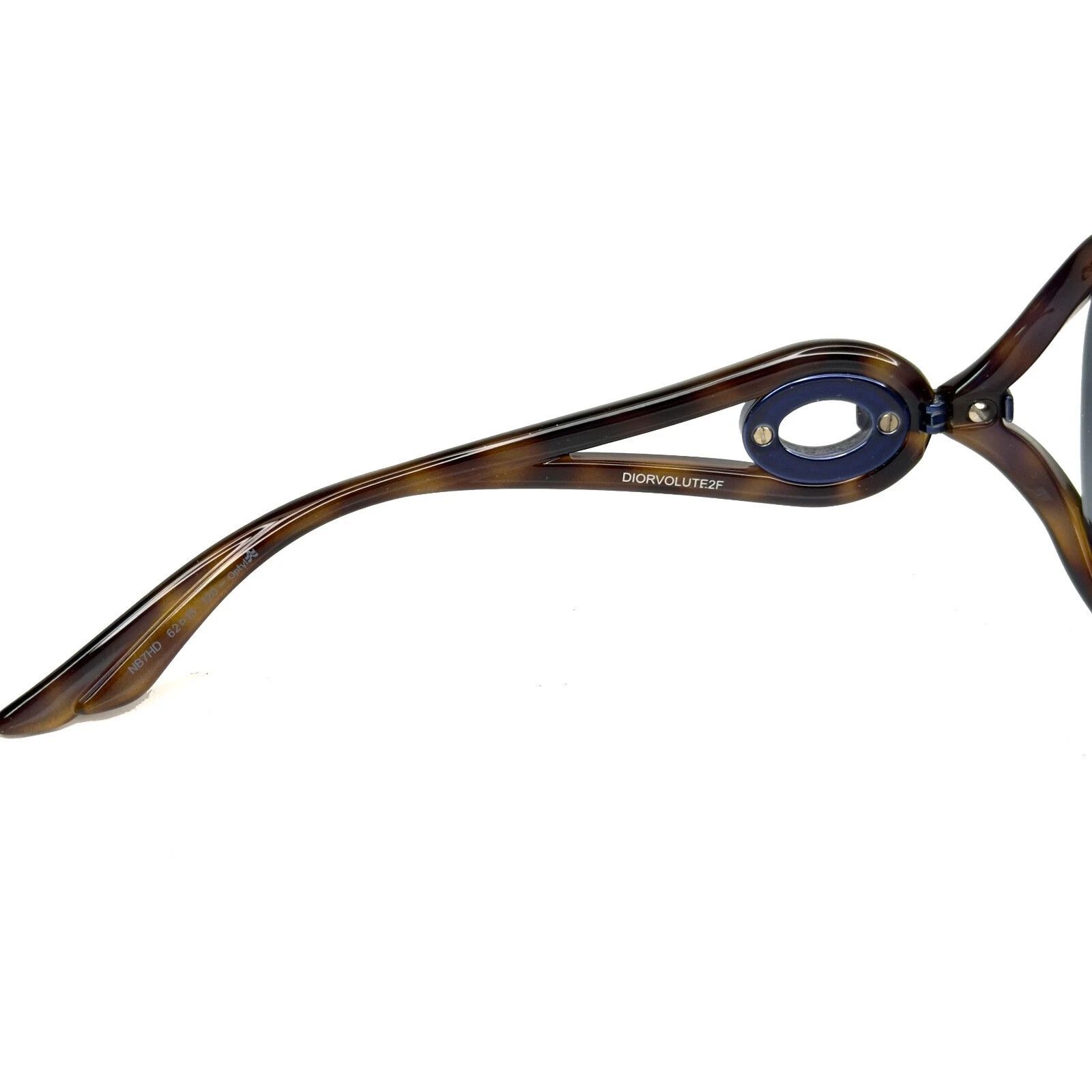 Christian Dior Monsieur CHRISTIAN DIOR VOLUTE 2F Brown Havana Sunglasses VOLUTE2 Size ONE SIZE - 4 Thumbnail