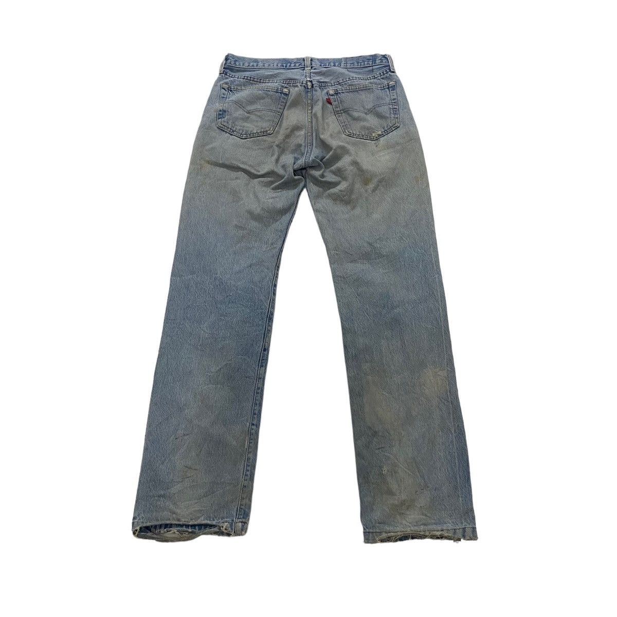 Levi's ✨Levi's thrashed denim inspired Kurt Cobain jeans Size US 32 / EU 48 - 2 Thumbnail