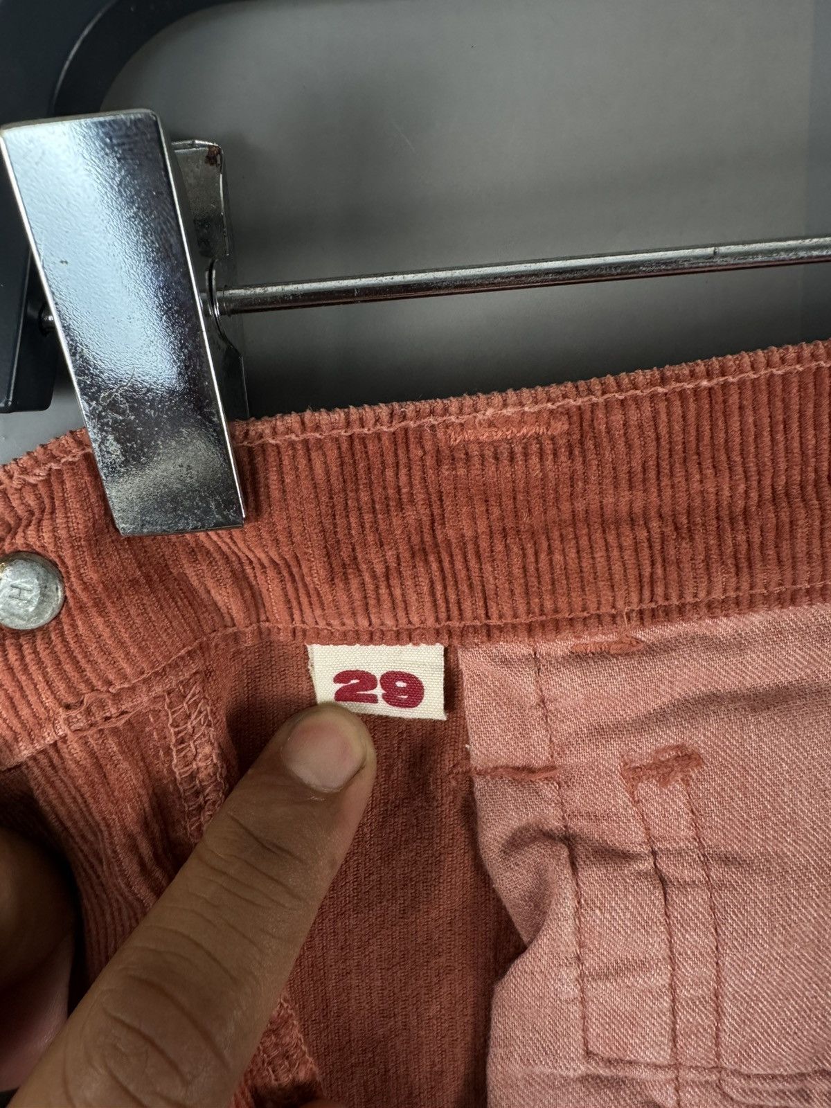 Edwin JAPANESE DESIGN HR MARKET CORDUROY DISTRESSED DENIM JEANS Size US 29 - 15 Thumbnail