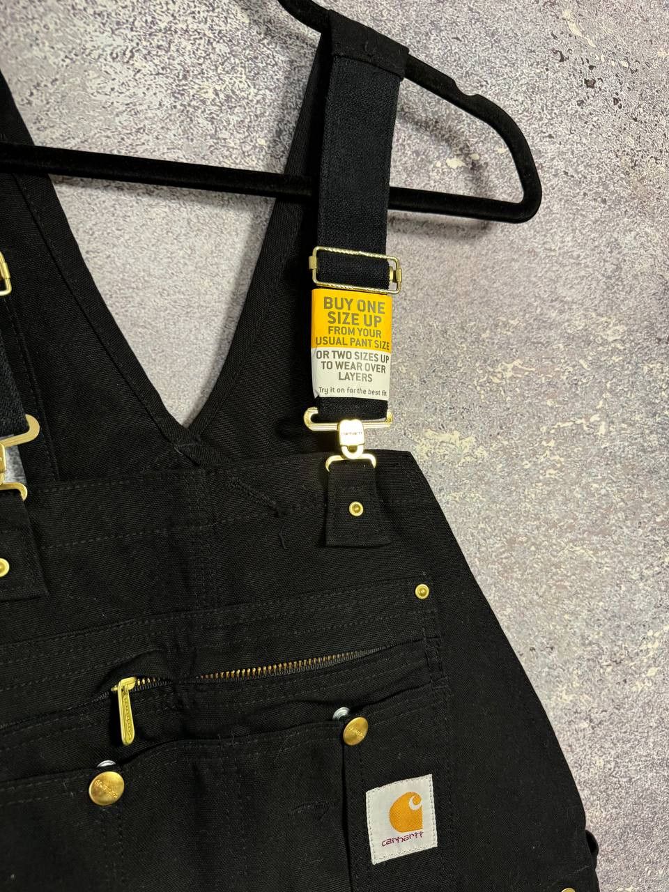 Carhartt NWT CARHARTT Double Knee Overall Black Fit 42x30 Size US 42 / EU 58 - 7 Thumbnail