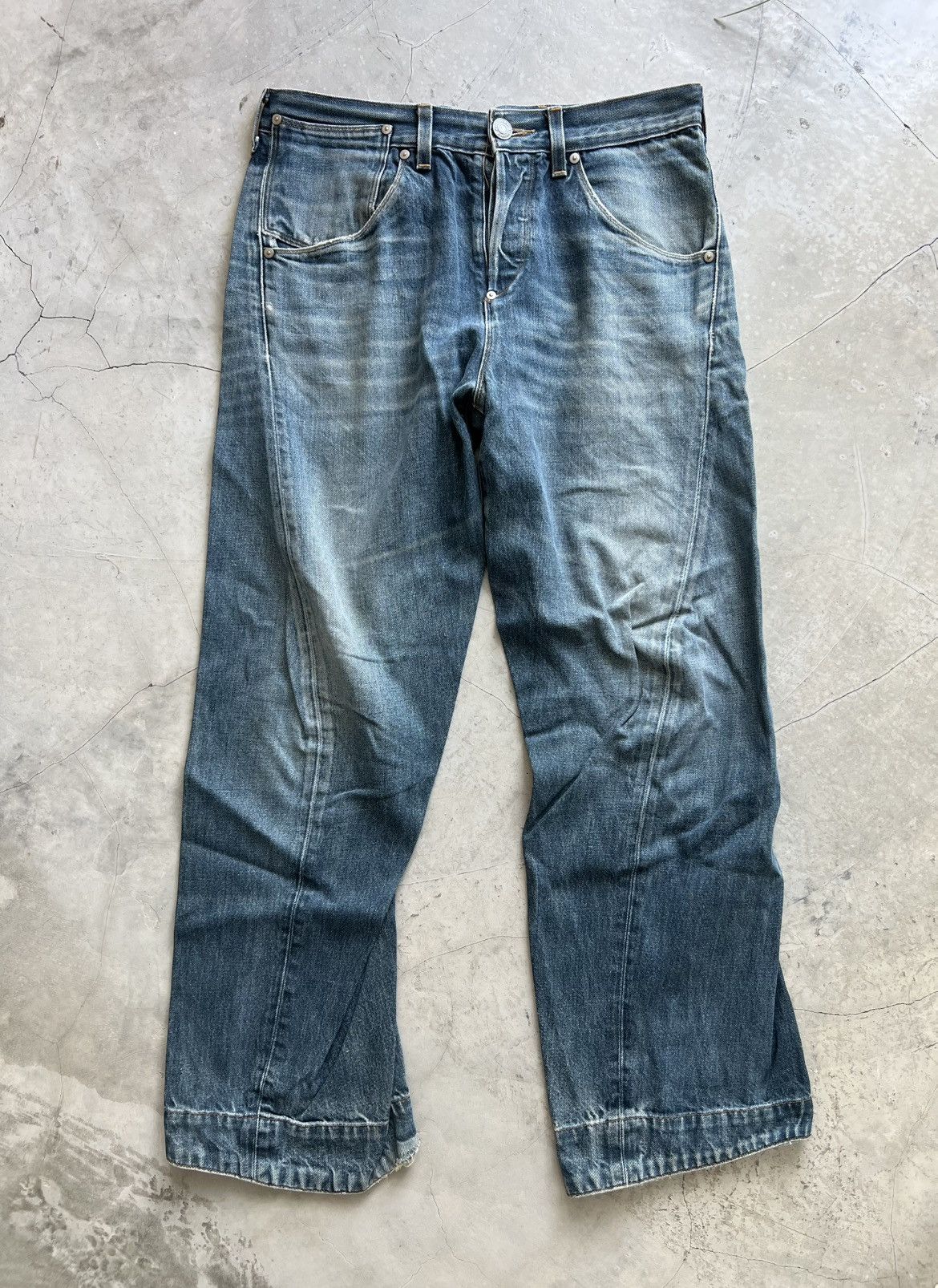 Levi's Levis Engineered Jeans Buckle Back Tag W32 Actual 36x32