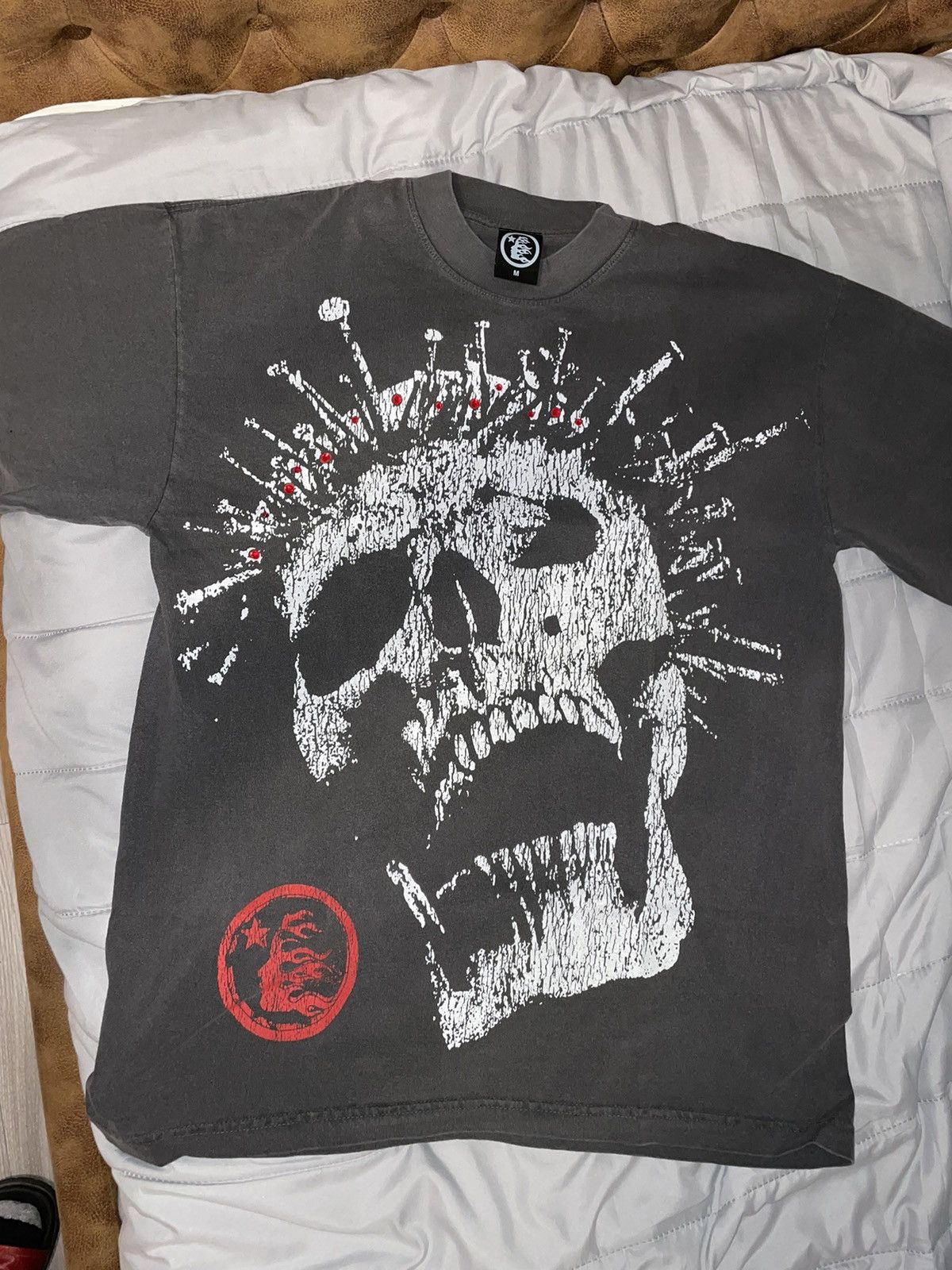 Hype Hellstar Studios Skull T-shirt | Grailed