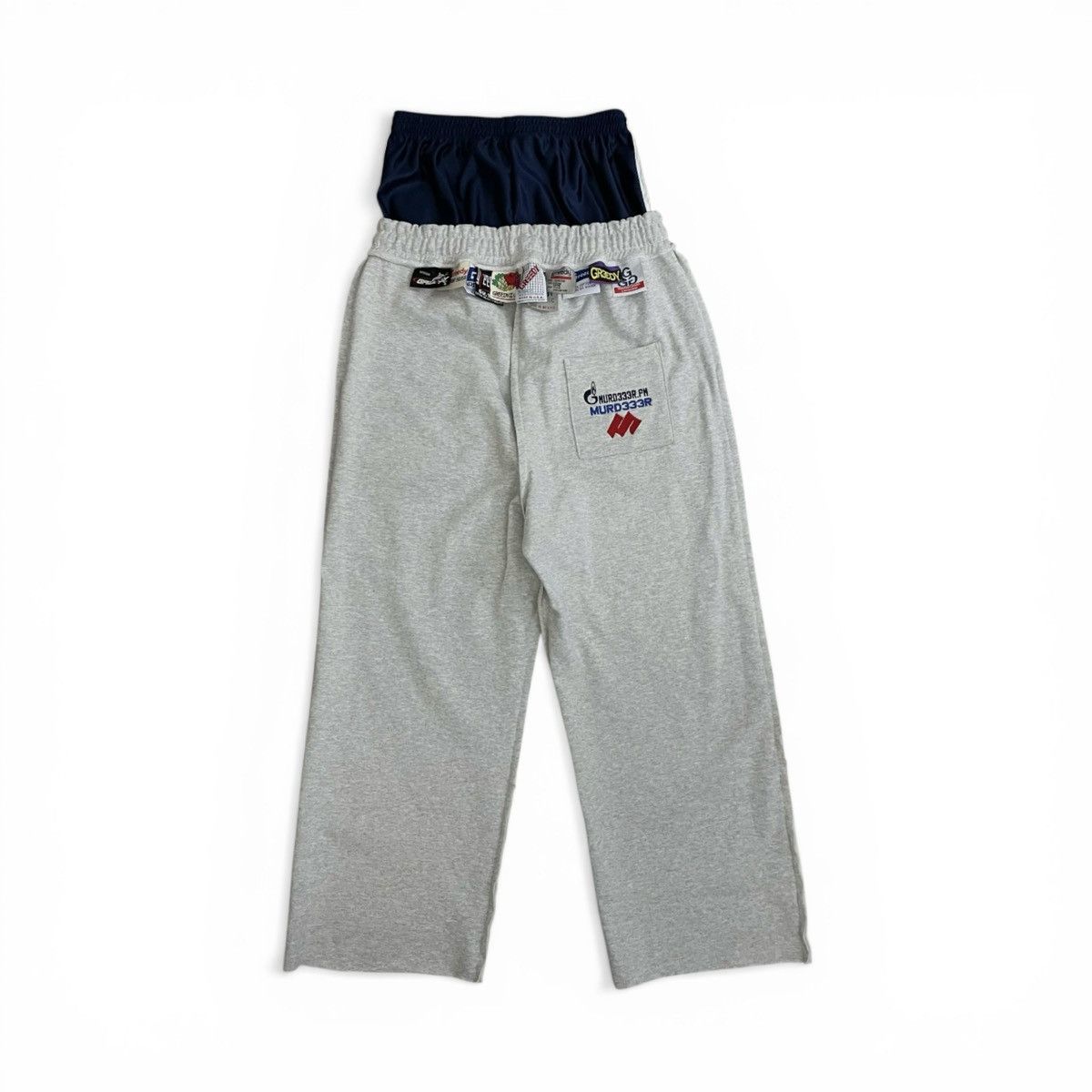 Greedy Unit × murd333r.fm Greedy Unit X Murd333r FM Sweatpants Size US 30 / EU 46 - 2 Thumbnail