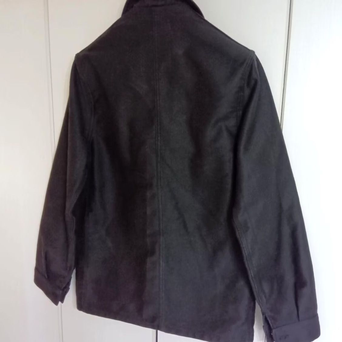Vintage LE LABOUREUR Jacket French Moleskin Size 40 Black Men Made in France Size US XXS / EU 40 - 6 Thumbnail