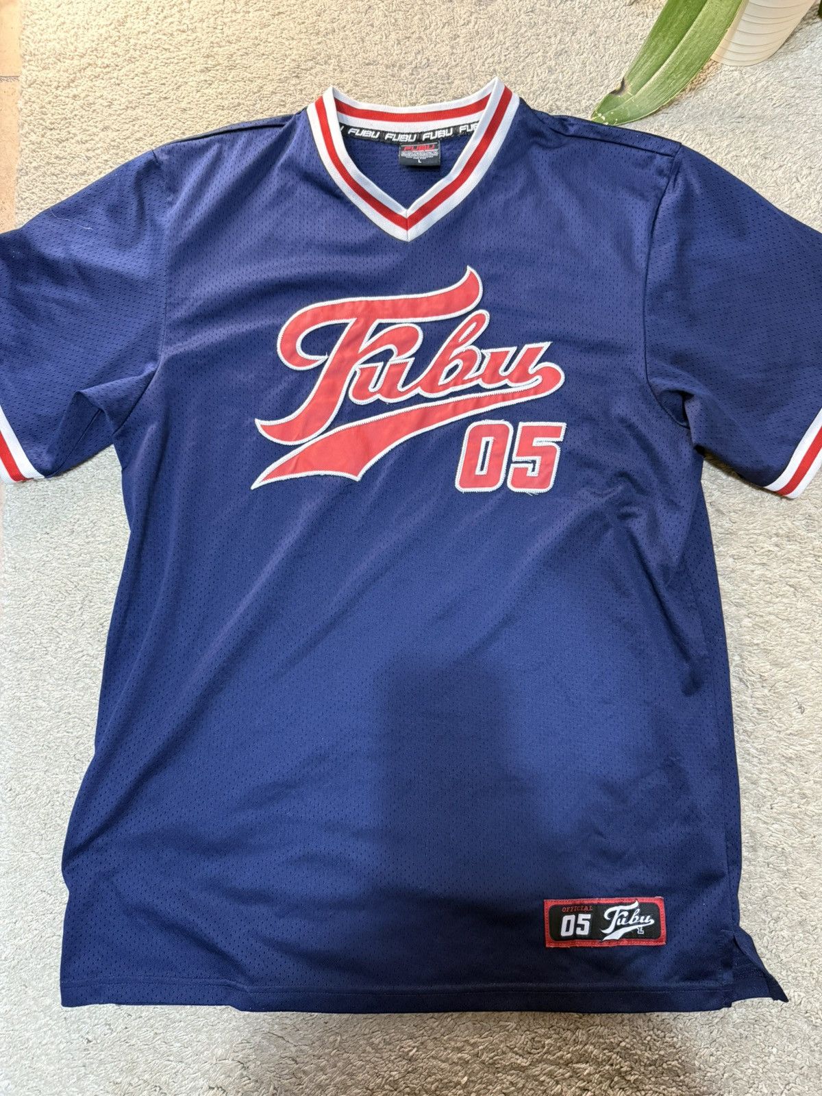 Fubu Vintage FUBU 05 Jersey – Size L–Rare Y2K Hip Hop Streetwear Size US L / EU 52-54 / 3 - 1 Thumbnail