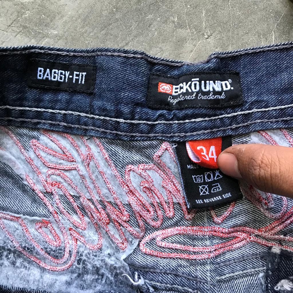 Ecko Unltd. Vtg Y2K Ecko Unltd Short Pants Size US 34 / EU 50 - 7 Thumbnail