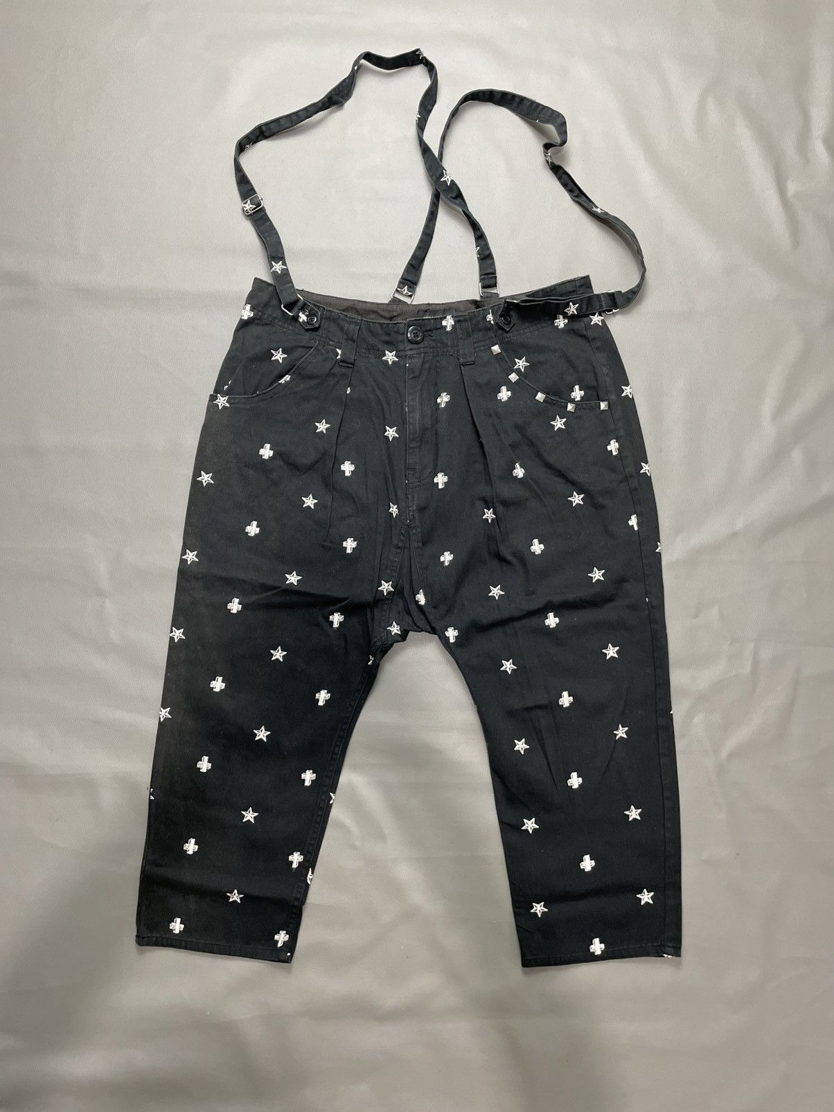If Six Was Nine Japanese Bondage Ballon Pants Gothic Size US 30 / EU 46 - 1 Thumbnail