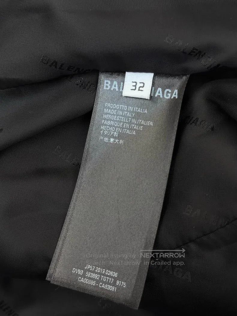 Balenciaga Balenciaga Sleeve Side Letter Logo Checkered Blazer Jacket Size 4XL / US 24-26 - 5 Thumbnail