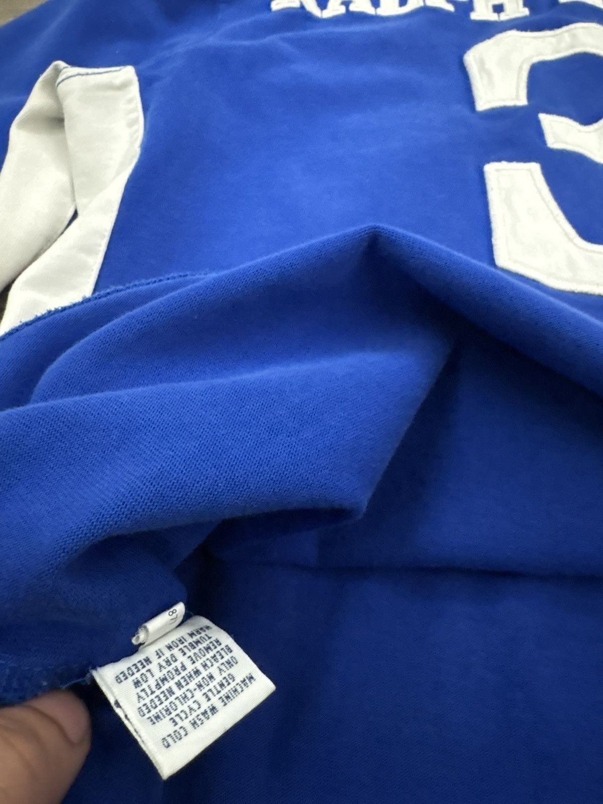 Polo Ralph Lauren VINTAGE RALPH LAUREN #3 BIG LOGO L/S RUGBY POLO T-SHIRT Size US M / EU 48-50 / 2 - 5 Thumbnail