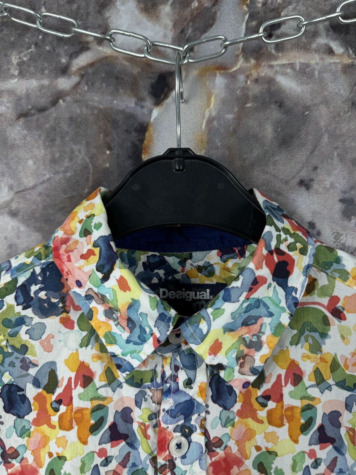 Desigual Men’s Desigual Multicolor Shirt Button Up Size Small Size US S / EU 44-46 / 1 - 5 Thumbnail