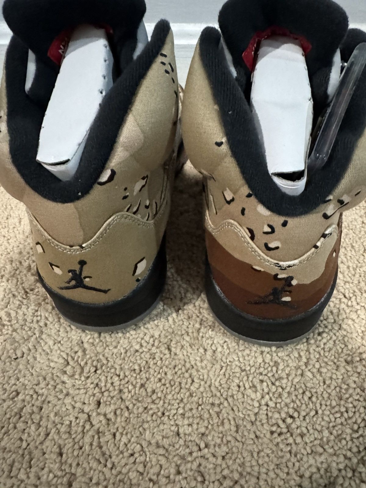Jordan Brand Jordan 5 x Supreme Desert Camo 2015 Size US 10 / EU 43 - 4 Thumbnail