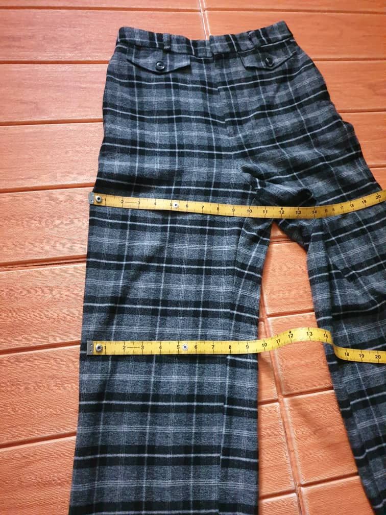 GU Gu punk rock checkered harajuku pant Size 29" - 6 Thumbnail