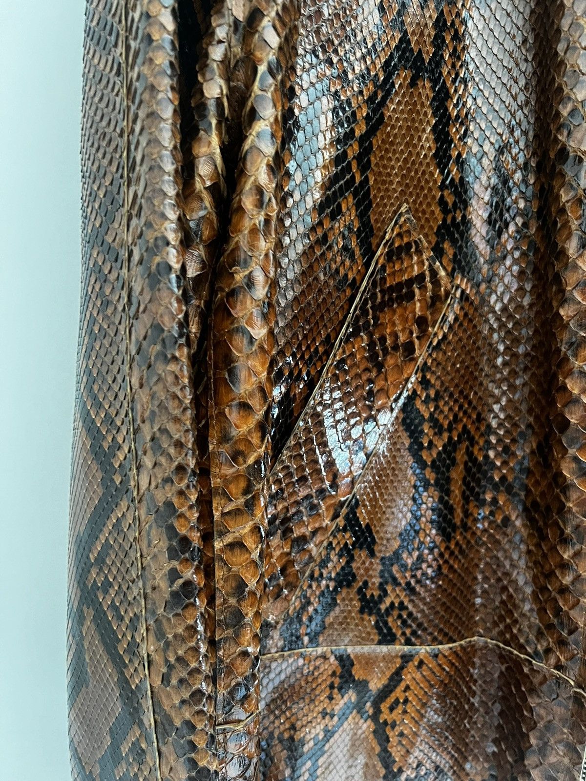 Dolce & Gabbana Dolce e Gabbana Python Jacket Size US M / EU 48-50 / 2 - 3 Thumbnail