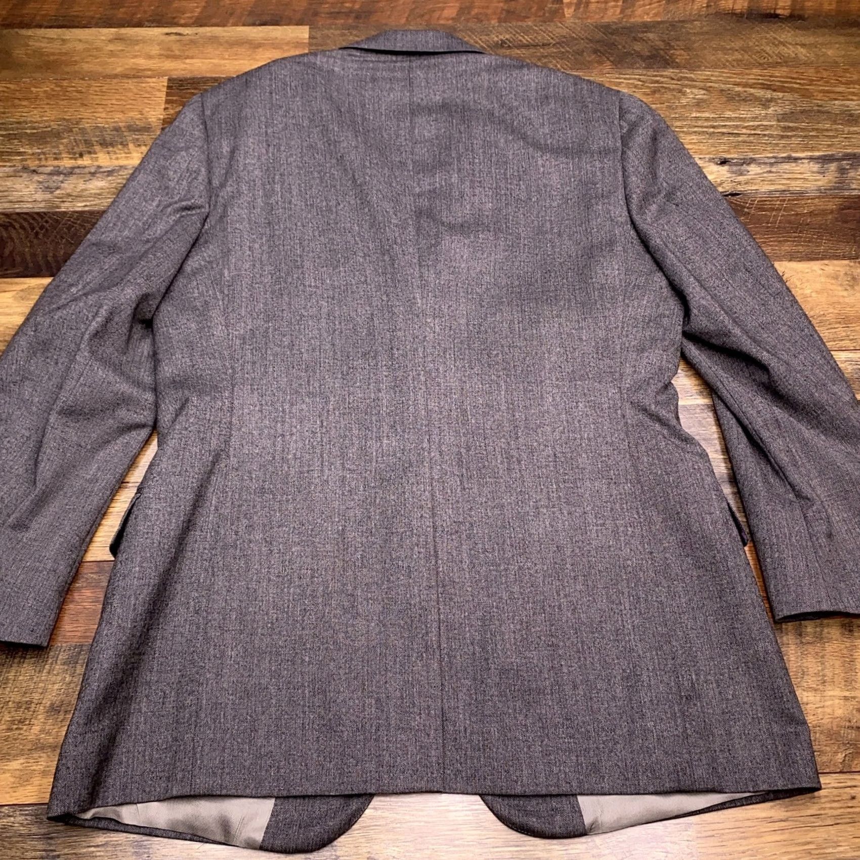 Ralph Lauren VINTAGE Ralph Lauren Polo University Club Blazer Gray Wool USA Mens 40S Size US L / EU 52-54 / 3 - 2 Thumbnail