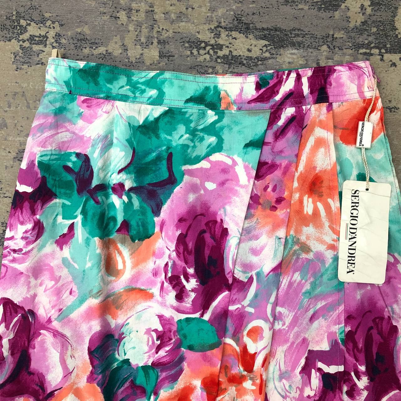 Vintage P833 NWT SERGIO D,ANDREA ART SKIRTS Size 27" / US 4 / IT 40 - 10 Thumbnail