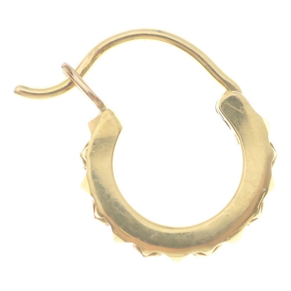 Chrome Hearts CHROME HEARTS 22K TFP HOOP Earring Gold Size ONE SIZE - 4 Thumbnail