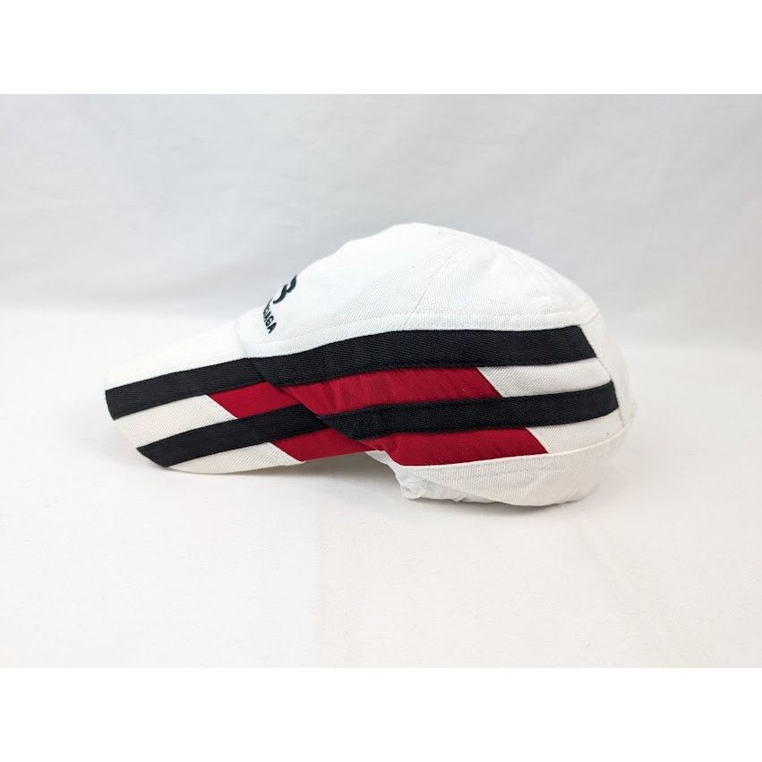 Balenciaga o1rshd1 Q:3 / Size:L/ Tracksuit Hat / Cap in White/Black/Red Size ONE SIZE - 6 Thumbnail