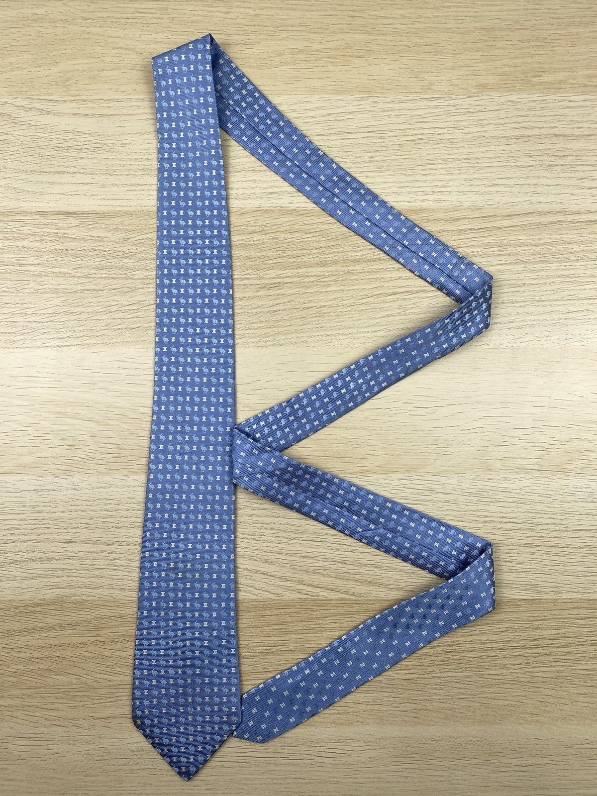 Celine Vintage Celine Silk Tie T70 Size ONE SIZE - 3 Thumbnail