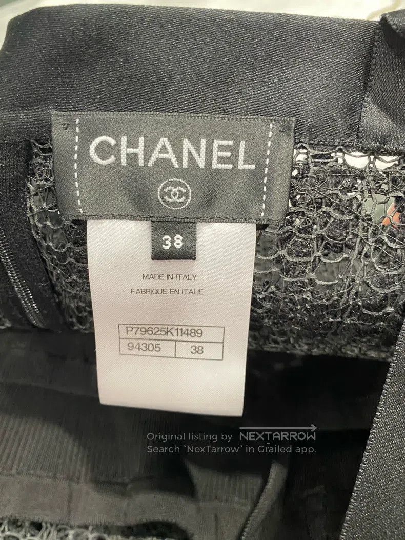 Chanel Chanel 25s black lace double-layer dress Size XS / US 0-2 / IT 36-38 - 3 Thumbnail