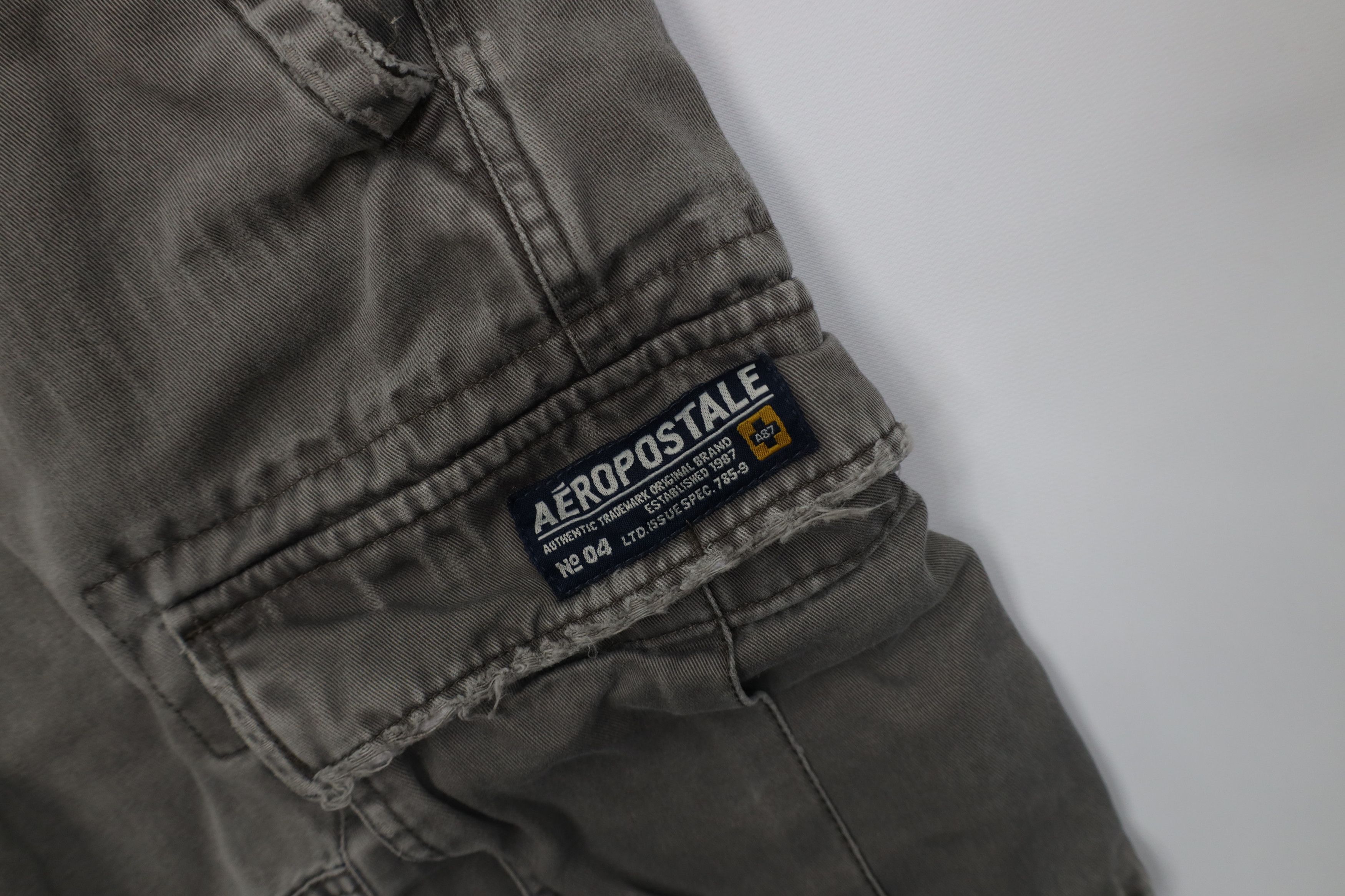 Aeropostale Vintage Y2K Aeropostale Heavyweight Surplus Cargo Shorts Size US 29 - 5 Thumbnail