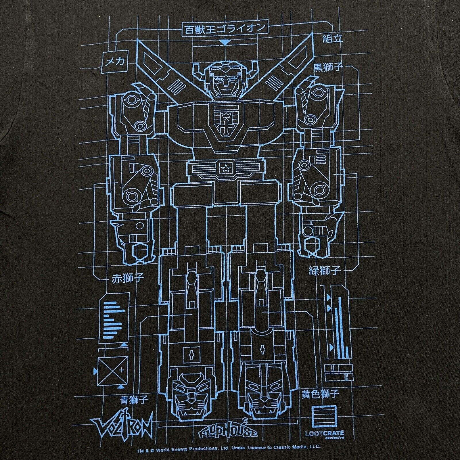 Other Power Rangers Megazord Graphic Tee LootCrate Retro TV Size US S / EU 44-46 / 1 - 4 Thumbnail